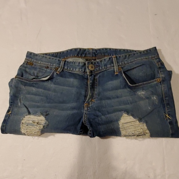 Armani Exchange Distressed Skinny Jeans Womens 8 - Picture 5 of 7